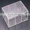 Transaprent Acrylic Rectangle Storage Box for Home