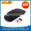 2015 Hot Black Rubber Surface 2.4G usb optical Flat travel wireless mouse for XP,windows and ISO systems