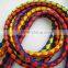 wholesale Polyester material braided dog rope diameter1.5cm*length120cm with width2.5cm dog harness collar