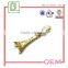 Custom Logo bag accessory metal zipper puller for handbag