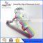 Fashion Custom Hot Selling Pvc Coating colorful metal hanger                        
                                                Quality Choice
