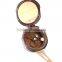 Nautical Antique Brass compass -Pocket Compass with leather Case 13488