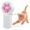 New Funny Pet Cat Interactive Automatic Red Laser Pointer toy electronic button battery