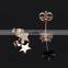 Fashion Jewelry And Accessories Rose Gold Star Fashion Teen Earrings