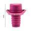 keep fresh unti-dust airtight silicone screw wine stopper
