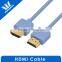 2.0 Version Ultimate slim gold plated portable HDMI A male to A male cable