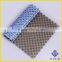 New fashion blue hot fix 8*8 glass crystal rhinestone sheet for bags