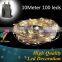 10m 100L High quality Led fairy lights for Outdoor Decoration