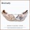 Wholesale soft fashion glitter suede leather sweet girl ballerinas shoes