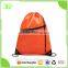 Drawstring Bag with Zipper Pocket Shopping Bag with Headphone Hole