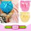Wholesale Lovely Baby rose Bloomers With Ruffles Diaper Cover Kids Clothes In China with bowknot