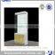 Modern design clear plexiglass wooden headphone display stand