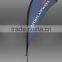 teardrop feather shape banner ground type