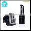 2016 Fashion Portable QC2.0 18W Multi 4 USB Phone Car Charger For iphone Android