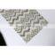 "W " design DTY yarn and loop yarn polyester cotton spandex jacquard knit fabric