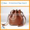 Lady handbags fashion bags leather handbag factory bucket bag