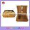 Lacquered cigar boxes cases wood design with inner cigar tray