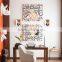 12.14-1 Faceted Mirror panels and an antique-bronze finish Sconce Make it shine a retro-glamorous feel