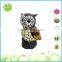 Polyresin owl solar garden decoration light