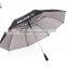 Well Selling 2-Fold Folder Auto Fold Automatic Golf Umbrella Double