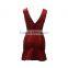 High quality foil print women dress shiny red short wedding dress