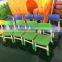 Kindergarten best selling plastic table and stool