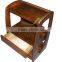 2016 Christmas Hot Sale Wooden Mobile Beauty Trolley