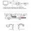 High-definition night vision wifi car backup/reverse camera