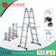 EN131 Manufacture extended folding multi purpose ladder
