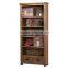 solid wood bookcase Nordic pastoral white oak bookcase Reading Room Furniture with drawer