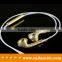 Best earphone company provide gold diamond tears headphone for iphone