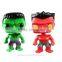 Lot of 2pcs Funko Pop Marvel Universe Red Hunk The Hunk Bobble-Head Vinyl Figure Set