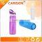 Flip lid straw tritan water bottle with carbon filter