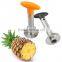 Manual stainless steel pineapple peeler easy pineapple cutter