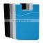 3M sticker Cell phone pouch silicone card holder mobile phone wallet