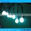 ledcolorlight 80mm DMX512 addressable RGB LED feston string bulb light