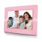 7inch digital picture photo frame with shine piano ABS surface frame
