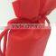 Wholesale Red PP drawstring non-woven bag for cosmetics