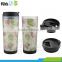 450 ml double wall promotional cups with removable bottom tumbler allow change the paper insert starbucks travel coffee mug