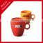 Custom made printed decorative coffee mug, milka mug