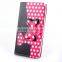 Wallet leather case with card pockets for LG G4 Stylus, For LG G4 Stylus leather case, Customized is acceptable