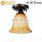 Retro Glass Ceiling,Vintage style retro wrought iron ceiling lighting