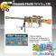 Plastic boys toys military gun play set Electric gun with laser & light & music