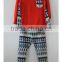 boys/girls long sleeve high quality printed casual pajama sets