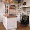 Rose red lacquer kitchen cabinet simple designs