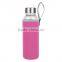 Reusable BPA Free Cheap Unbreakable Glass Water Bottles Personalized Gatorade Glass Water Bottle