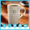 White 11OZ Custom Coffee Porcelain Cups Wholesale