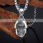 High Polish Stainless Steel Skull Head Design Tibetan Pendant