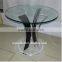 high quality clear acrylic console table
