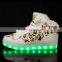 2016 The Newest Man Boot High Neck Shoes For Men LED Light Up Shoe